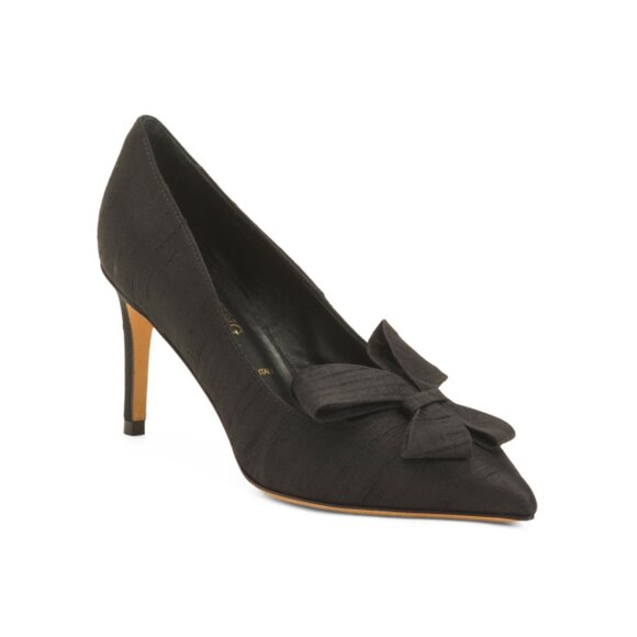 SOMETHING BLEU Tops - SOMETHING BLEU Black Made In Italy Caitlin Pumps